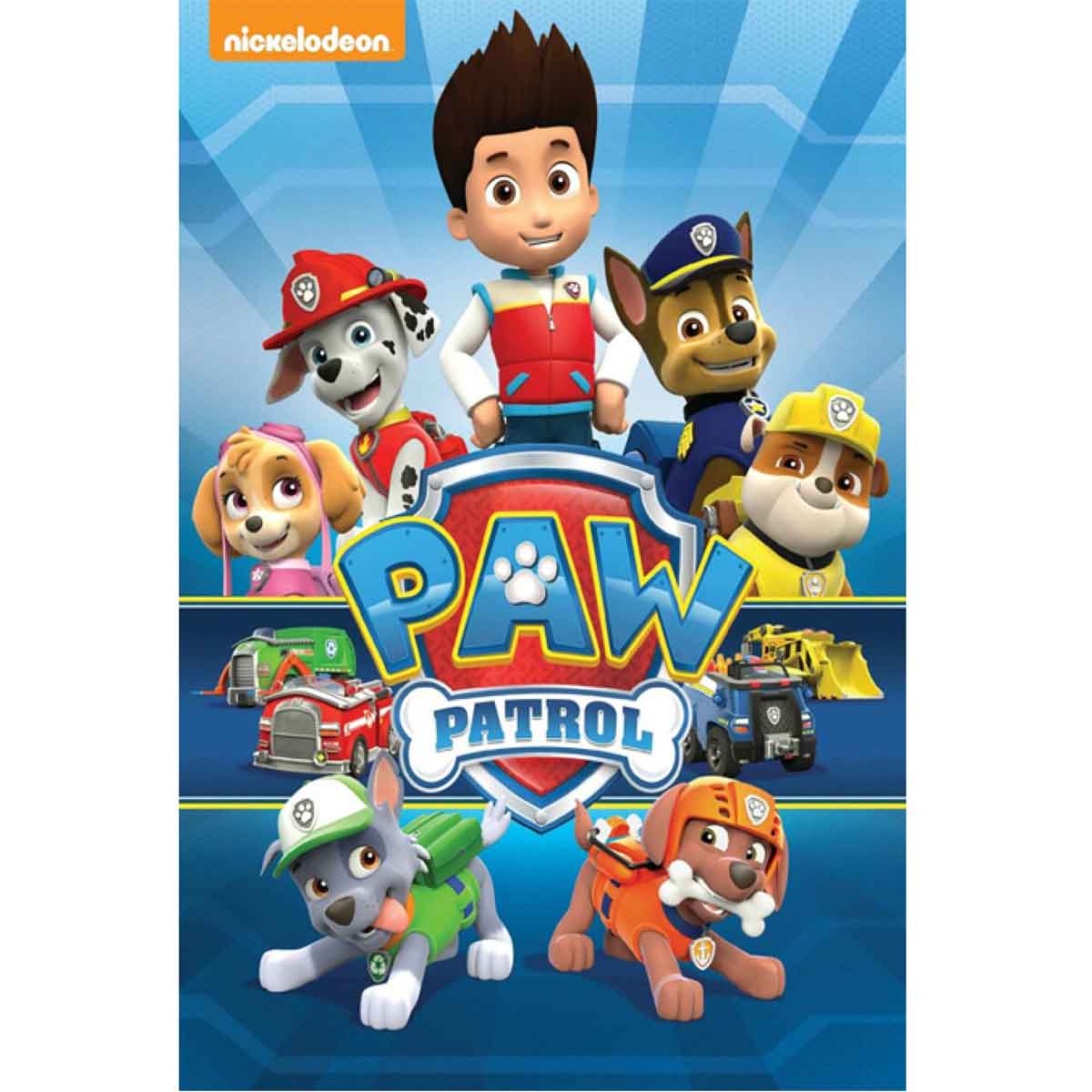 فرشینه اتاق کودک طرح سگ های نگهبان paw patrol