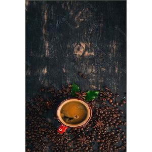 فرشینه آشپزخانه طرح قهوه